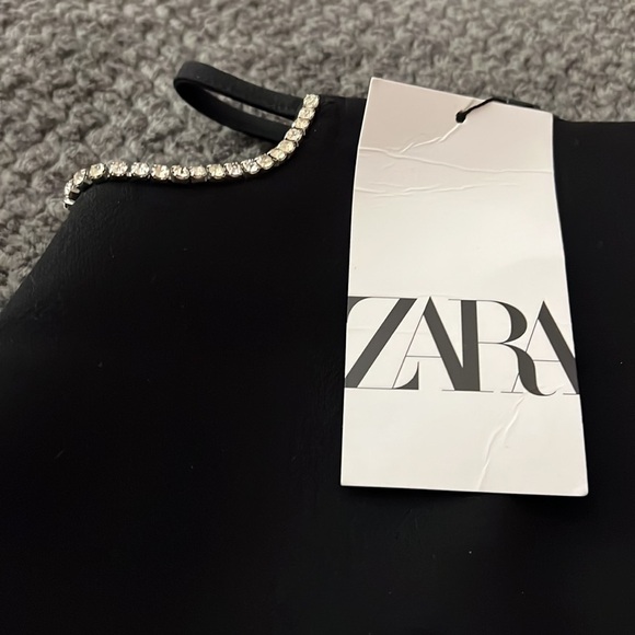 Zara rhinestone mini skirt size XS - Picture 7 of 9